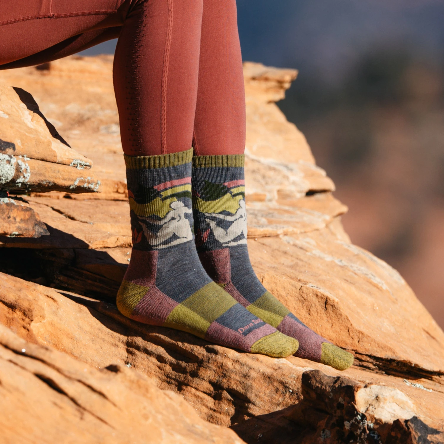 Women's Trailblazer Micro Crew Lightweight Hiking Sock 3 Women's Trailblazer Micro Crew Lightweight Hiking Sock - Image 3