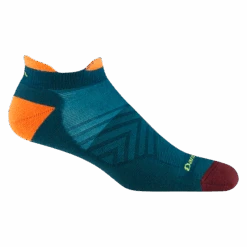 Men's Run No Show Tab Ultra-Lightweight Running Sock -Darn Tough Outlet Store 1039 Dark Teal