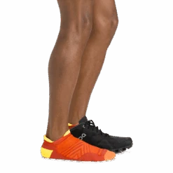Men's Run No Show Tab Ultra-Lightweight Running Sock -Darn Tough Outlet Store 1039 Lava Footwear