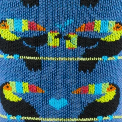 Women's Toco Loco Micro Crew Ultra-Lightweight Running Sock -Darn Tough Outlet Store 1060 Baltic Detail