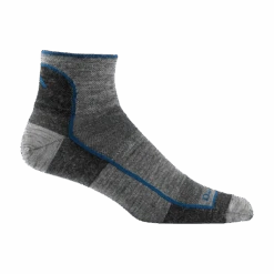 Men's 1715 Quarter Lightweight Running Sock -Darn Tough Outlet Store 1715 Charcoal 38f95991 7cf2 47fb b8c6 0392bcdffe8f