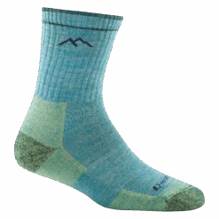Men's And Women's Hiker Micro Crew 2-Pack Hiking Socks 23 Men's And Women's Hiker Micro Crew 2-Pack Hiking Socks -Darn Tough Outlet Store 1903 AquaHeather a1b80a56 4295 44ac bfda 649b72f5c8d7