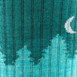 Women's Treeline Micro Crew Midweight Hiking Sock 32 Women's Treeline Micro Crew Midweight Hiking Sock -Darn Tough Outlet Store 1971 Aqua Detail