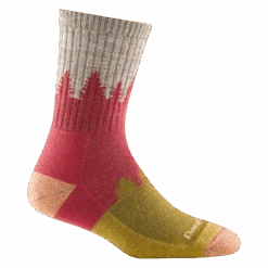 Women's Treeline Micro Crew Hiker 2-Pack -Darn Tough Outlet Store 1971 Cranberry