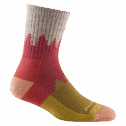 Women's Treeline Micro Crew Midweight Hiking Sock 29 Women's Treeline Micro Crew Midweight Hiking Sock -Darn Tough Outlet Store 1971 Cranberry 2