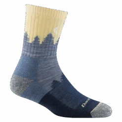 Women's Treeline Micro Crew Midweight Hiking Sock 39 Women's Treeline Micro Crew Midweight Hiking Sock -Darn Tough Outlet Store 1971 Light Denim