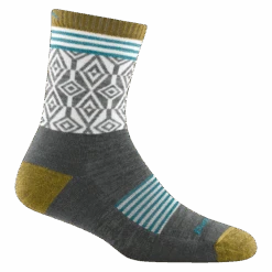 Women's Sobo Micro Crew Lightweight Hiking Sock -Darn Tough Outlet Store 1977 Gray 7b455082 1941 4948 be0d d41124a1d160