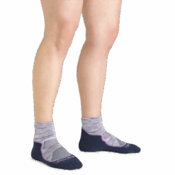 Women's Light Hiker Quarter Lightweight Hiking Sock -Darn Tough Outlet Store 1987 Cosmic Purple Model 2000x2000 91bcb9cf 41cd 40fb 9d2b 318a1f6d3f76