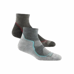Men's And Women's Hiker 1/4 Sock 2-Pack