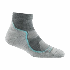 Women's Light Hiker Quarter Lightweight Hiking Sock -Darn Tough Outlet Store 1987 Slate 29bcb0d3 0b1d 4367 b4dc 9da3d49e2757