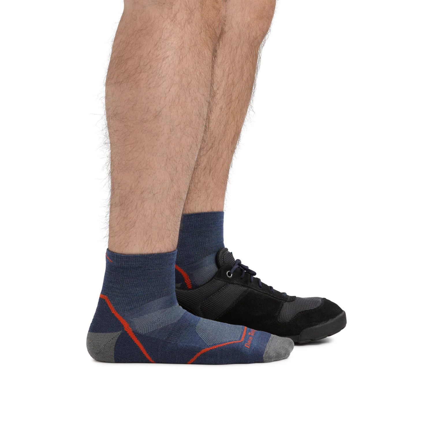 Men's Light Hiker Quarter Lightweight Hiking Sock 10 Men's Light Hiker Quarter Lightweight Hiking Sock - Image 10