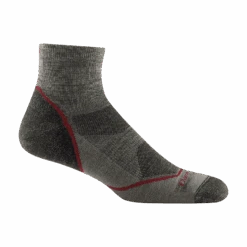 Men's And Women's Hiker 1/4 Sock 2-Pack -Darn Tough Outlet Store 1991 Taupe