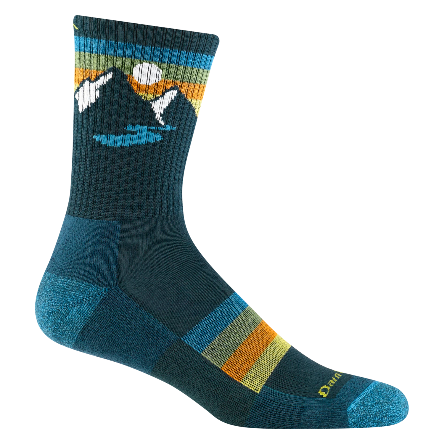 Men's Sunset Ridge Micro Crew Lightweight Hiking Sock 1 Men's Sunset Ridge Micro Crew Lightweight Hiking Sock