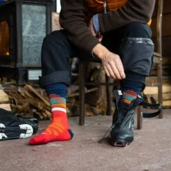 Men's Lillehammer Nordic Boot Lightweight Ski & Snowboard Sock -Darn Tough Outlet Store 21FW DarnTough Snow Nordic Smuggs 12