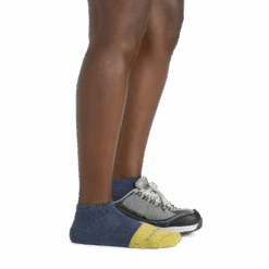 Men's And Women's No Show Work 2-Pack -Darn Tough Outlet Store 2204 Indigo Footwear 1