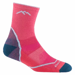 Women's And Kids Light Hiker 2-Pack -Darn Tough Outlet Store 3023 Raspberry