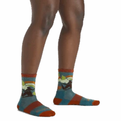 Women's Trailblazer Micro Crew Lightweight Hiking Sock 13 Women's Trailblazer Micro Crew Lightweight Hiking Sock -Darn Tough Outlet Store 5016 Teal Model