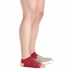 Women's Lightweight Lifestyle Combo 2-Pack -Darn Tough Outlet Store 6074 Cranberry Footwear 1