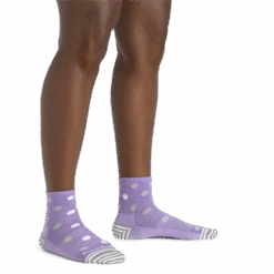 Women's Dottie Shorty Lightweight Lifestyle Sock 11 Women's Dottie Shorty Lightweight Lifestyle Sock -Darn Tough Outlet Store 6103 Lavender Model