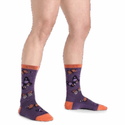 Women's Lightweight Lifestyle Combo 2-Pack -Darn Tough Outlet Store 6109 Plum Model 2