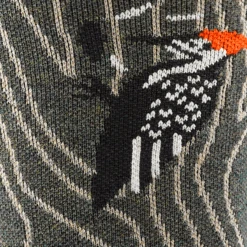 Men's Woody Crew Lightweight Lifestyle Sock -Darn Tough Outlet Store 6111 Forest Detail