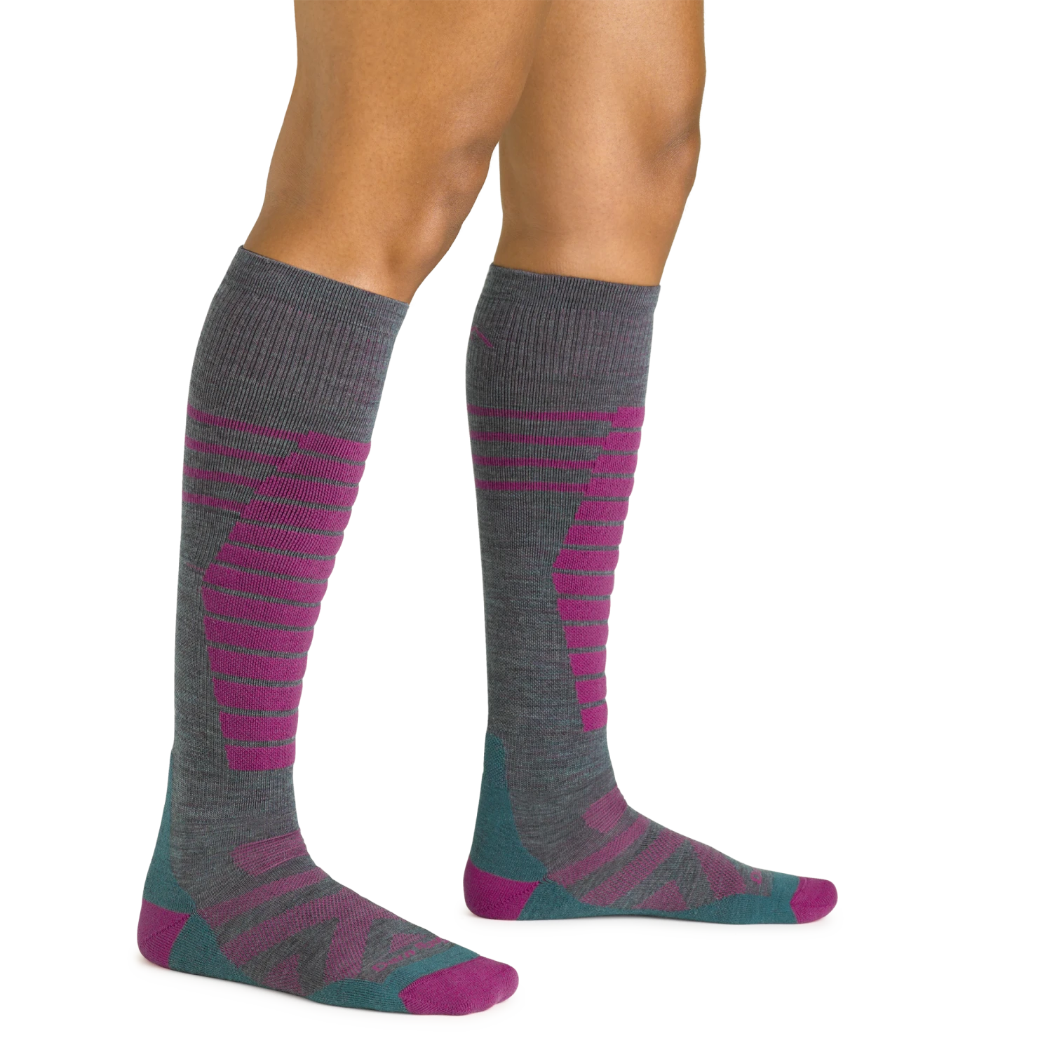 Women's Edge Over-the-Calf Midweight Ski & Snowboard Sock 2 Women's Edge Over-the-Calf Midweight Ski & Snowboard Sock - Image 2