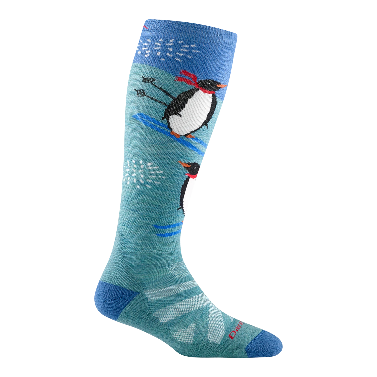 Women's Penguin Peak Over-The-Calf Midweight Ski & Snowboard Sock 1 Women's Penguin Peak Over-The-Calf Midweight Ski & Snowboard Sock
