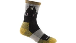 Darn Tough Bear Town Micro Crew Lightweight Hiking Socks - Women's -Darn Tough Outlet Store opplanet darn tough bear town micro crew lightweight sock with cushion womens oatmeal small 1970 oatmeal s darn main