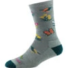 Darn Tough Cottage Bloom Crew Lightweight With Cushion Socks - Womens