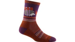 Darn Tough Critter Club Micro Crew Lightweight Socks With Cushion - Womens -Darn Tough Outlet Store opplanet darn tough critter club micro crew lightweight sock with cushion womens chestnut small 5001 chestnut s darn main