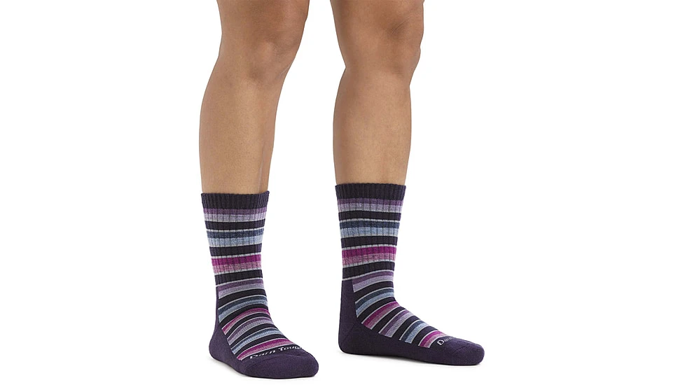 Darn Tough Decade Stripe Micro Crew Midweight Hiking Socks - Women's 5 Darn Tough Decade Stripe Micro Crew Midweight Hiking Socks - Women's - Image 5