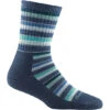 Darn Tough Decade Stripe Micro Crew Midweight Hiking Socks - Women's