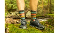 Darn Tough Decade Stripe Micro Crew Midweight Hiking Socks - Women's 13 Darn Tough Decade Stripe Micro Crew Midweight Hiking Socks - Women's -Darn Tough Outlet Store opplanet darn tough decade stripe micro crew midweight hiking sock womens taupe small 1994 taupe s darn av 1