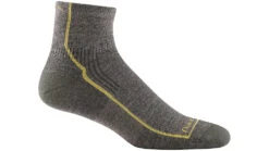 Darn Tough Hiker 1/4 Midweight Socks With Cushion - Mens -Darn Tough Outlet Store opplanet darn tough hiker 1 4 midweight sock with cushion mens taupe x large 1959 taupe xl darn main