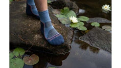 Darn Tough Light Hiker Quarter Lightweight Hiker Socks - Women's -Darn Tough Outlet Store opplanet darn tough light hiker quarter lightweight hiker sock womens denim small 1987 denim s darn av 1