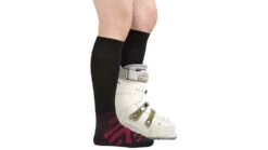 Darn Tough RFL Thermolite Over-The-Calf Ultra-Lightweight Ski Sock - Womens -Darn Tough Outlet Store opplanet darn tough rfl thermolite over the calf ultra lightweight ski sock womens black small 8029 black s darn av 2