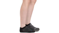 Darn Tough Run No Show Tab Ultra-Lightweight Sock - Womens -Darn Tough Outlet Store opplanet darn tough run no show tab ultra lightweight running sock womens black small 1043 black s darn av 2