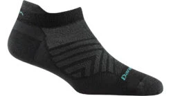 Darn Tough Run No Show Tab Ultra-Lightweight Sock - Womens -Darn Tough Outlet Store opplanet darn tough run no show tab ultra lightweight running sock womens black small 1043 black s darn main