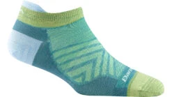 Darn Tough Run No Show Tab Ultra-Lightweight Sock - Womens -Darn Tough Outlet Store opplanet darn tough run no show tab ultra lightweight sock womens aqua small 1043 aqua s darn main