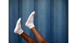 Darn Tough Run Quarter Ultra-Lightweight Running Socks - Men's -Darn Tough Outlet Store opplanet darn tough run quarter ultra lightweight running sock mens white extra large 1034 white xl darn av 3